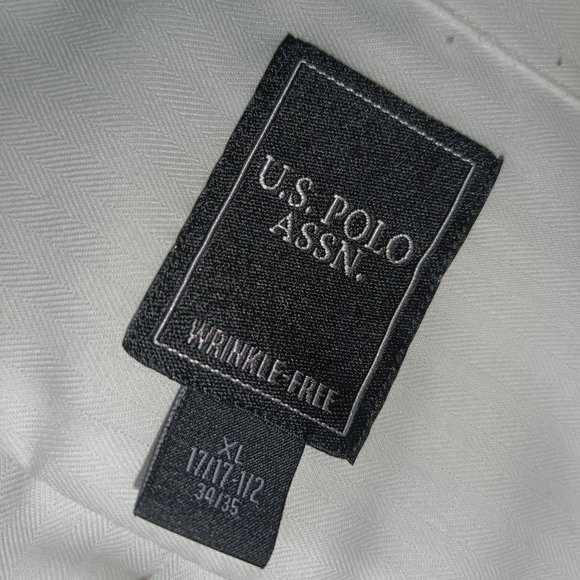 Men's "US Polo Assn" Long Sleeve Dress Shirt - Picture 4 of 4